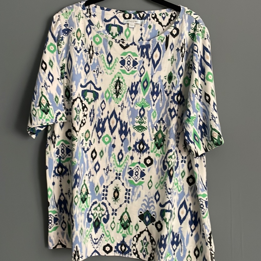 Chico’s top xxl- 100%cotton